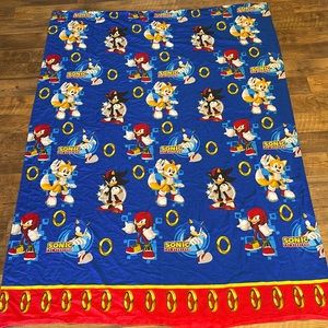 Sonic the Hedgehog Twin Top Sheet and pillowcase